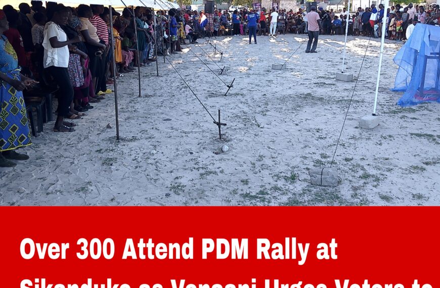 PDM rally in Rundu