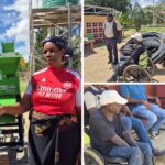 The Mukwe Constituency office in Divundu offer support to Aklotide Djuata and John Mukoya