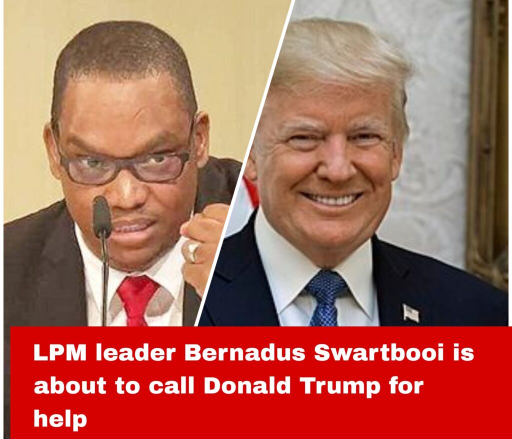 LPM leader Bernadus Swartbooi is about to call Donald Trump for help 1 LPM leader Bernadus Swartbooi is about to call Donald Trump for help
