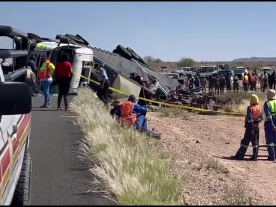 Truck Driver in Stable condition After Beer Truck Overturns Near Mariental 1 Screenshot 20251119 131531 1