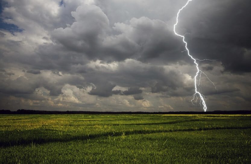 Lightning claimed the lives of two people during a rainstorm in Mukwe Constiuency
