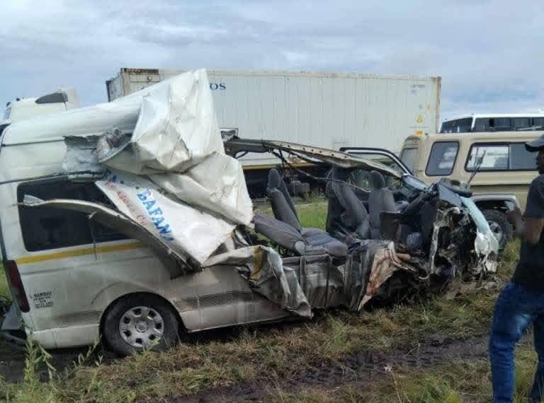 Bus and Truck Collide on Rundu–Walvis Bay Road