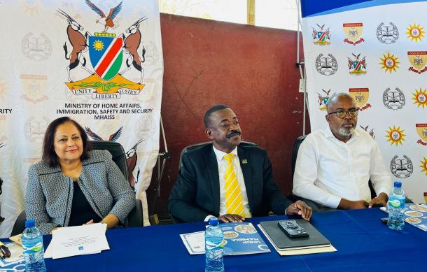 No Child in Namibia Leaves a Health Facility Without Being Recorded in the National System 1 No Child in Namibia Leaves a Health Facility Without Being Recorded in the National System