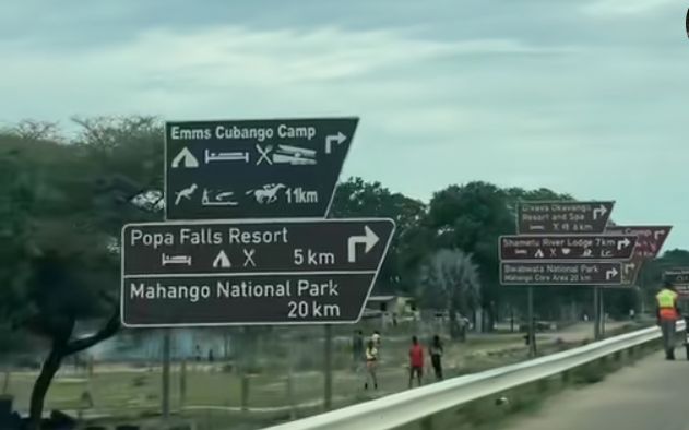 Signs Along the Divundu road