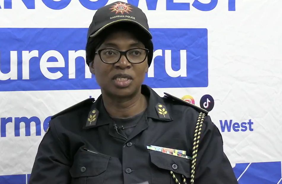 Kavango West Regional Commander, Commissioner Julia Sakuwa-Neo, has issued a firm warning to motorists as crashes increased compare to last year 1 Commissioner Sakuwa- Neo, Kavango West Regional Commander, Nampol