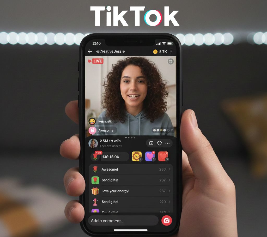 TikTok temporarily restricts late-night LIVE streams in Nigeria 1 TikTok Livestream