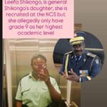 NCS Clarifies Recruitment of Daughter of Lieutenant-General Joseph S. Shikongo
