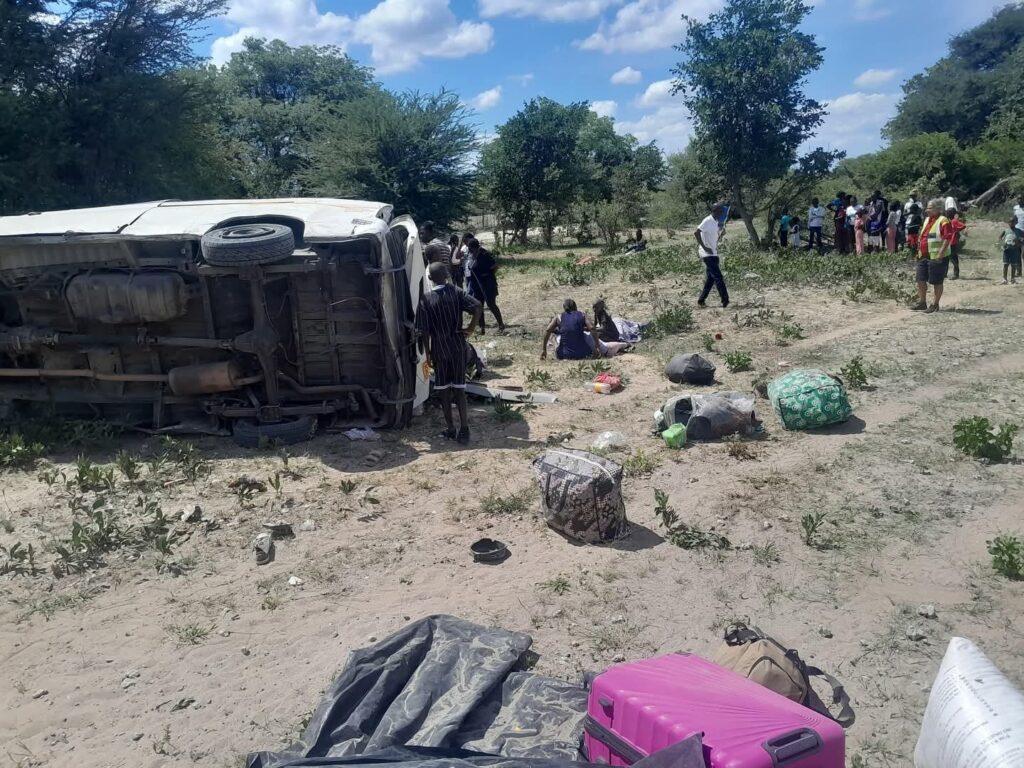 Two Dead, 17 Injured as Quantum Bus Overturns in Kavango West 1 Two Dead, 17 Injured as Quantum Bus Overturns in Kavango West