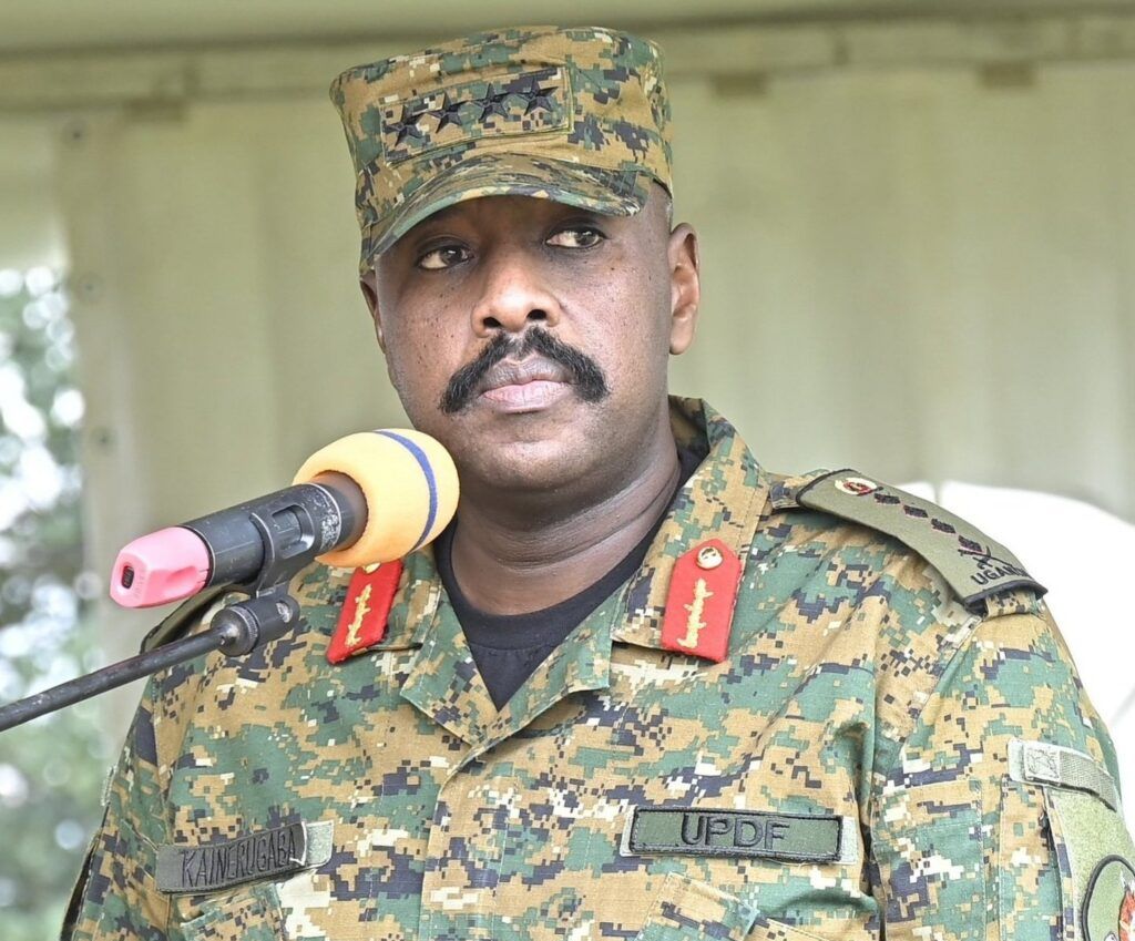 Museveni’s Son and Uganda’s Army Chief Issues Apology After Accusing U.S. Embassy 1 General Muhoozi Kainerugaba