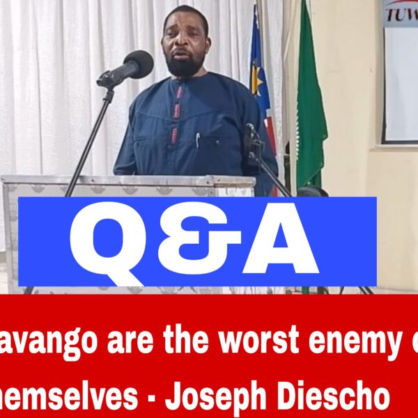 Kavango are the worst enemy of themselves - Joseph Diescho