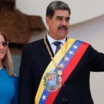 Maduro and His wife, Cilia Flores