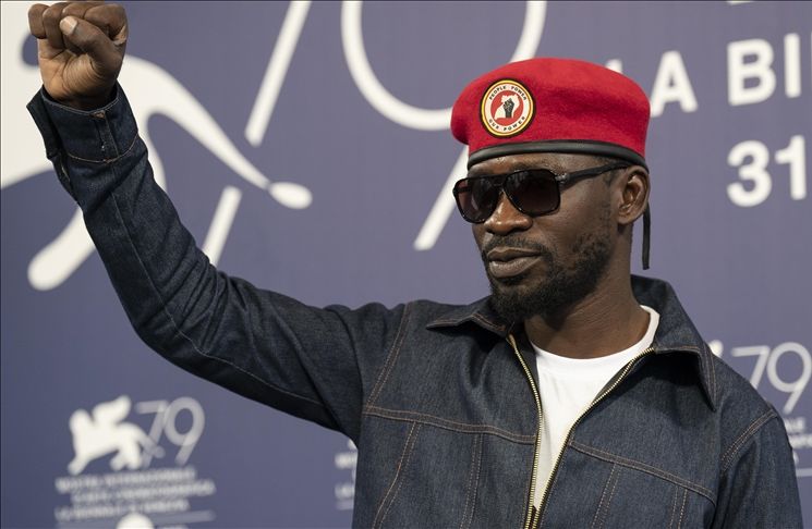 Robert Kyagulanyi Ssentamu, popularly known as Bobi Wine.