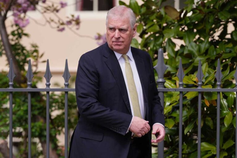 Former Prince Andrew Mountbatten-Windsor