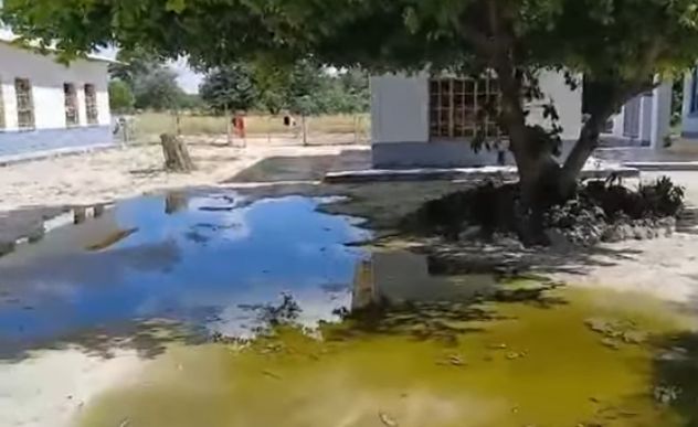 Learners boycott dining hall over sewage concerns at Caprivi Senior Secondary School 2 IMG 20260215 203935