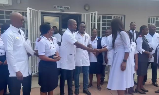 The Ministry of Health and Social Services Distributes New Uniforms to Thousands of Health Workers 1 IMG 20260217 135338