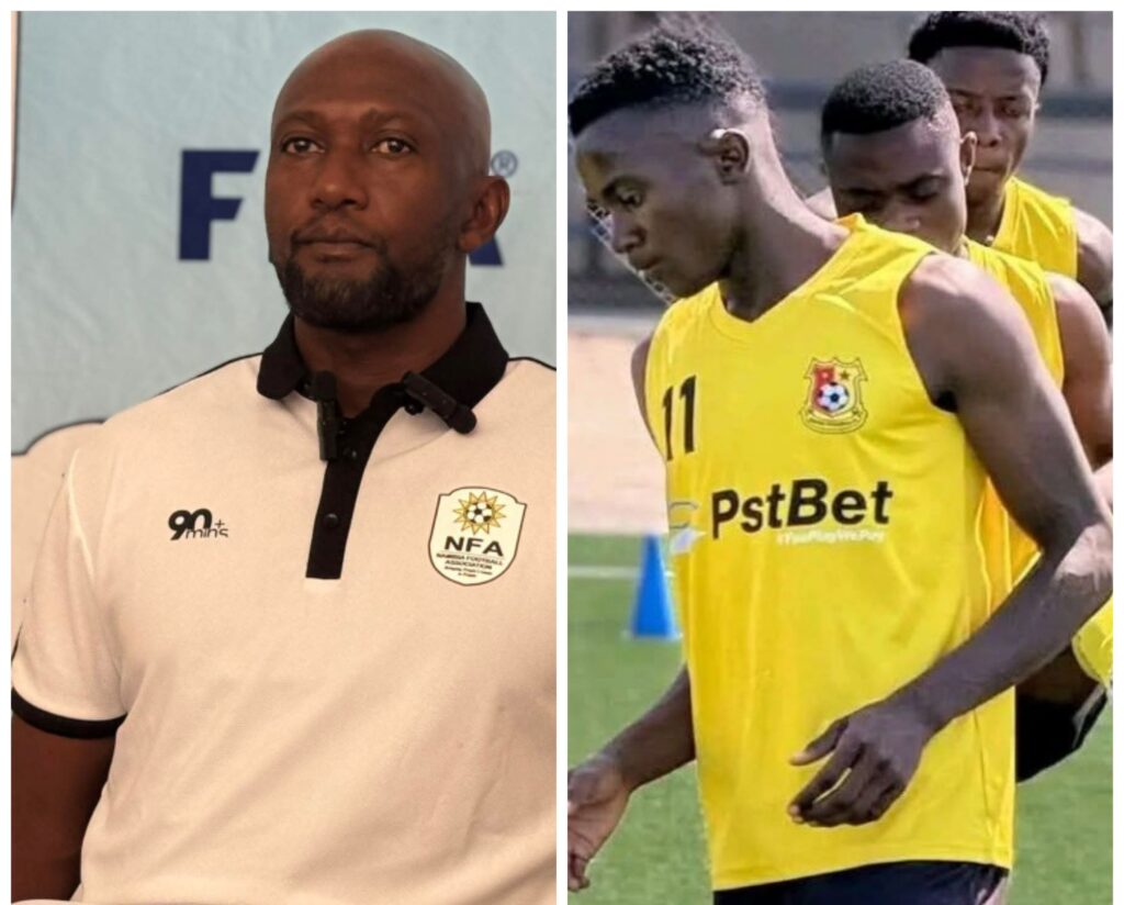 Namibian promising star, Jonas Michael Omitted as Brave Warriors Name Preliminary Squad for FIFA Series 2026