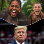 Trump Shares Racist AI video Depicting Barack and Michelle Obama as Apes