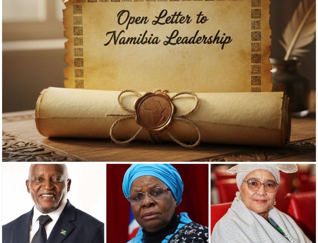 An Open Letter to the Leadership of the Republic of Namibia by Pondalia Francisco Alexandre