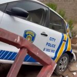 Mentally Unstable Man Steals Police Vehicle, Crashes in Khomasdal