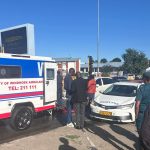 Pedestrian was stuck by a car at Independence Avenue in Windhoek