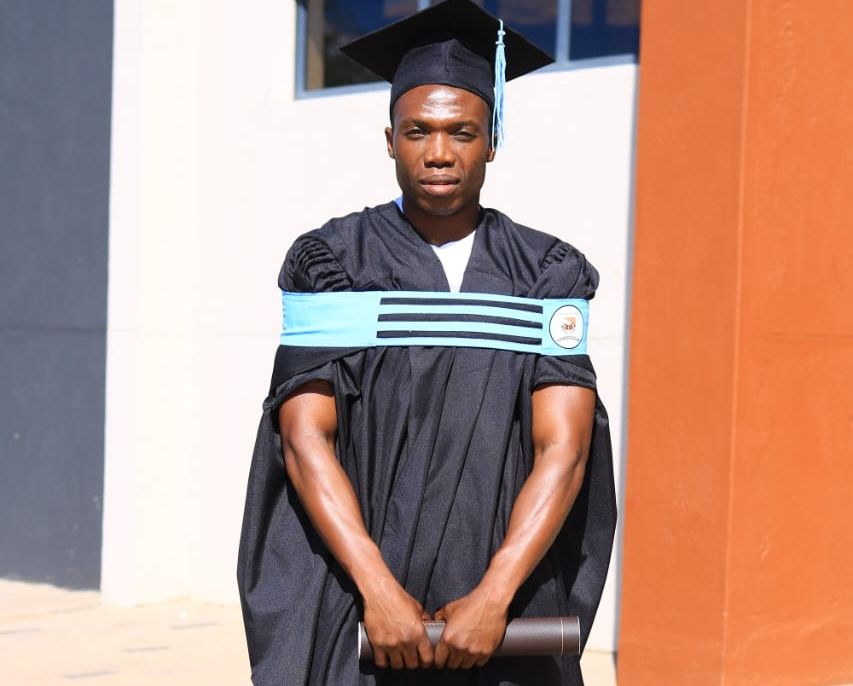 "I Stopped Supporting My Girlfriend to Fund My Education", A Soldier’s Journey to Becoming the First Graduate in His Family 1 Murauri Djani Faustinus after
