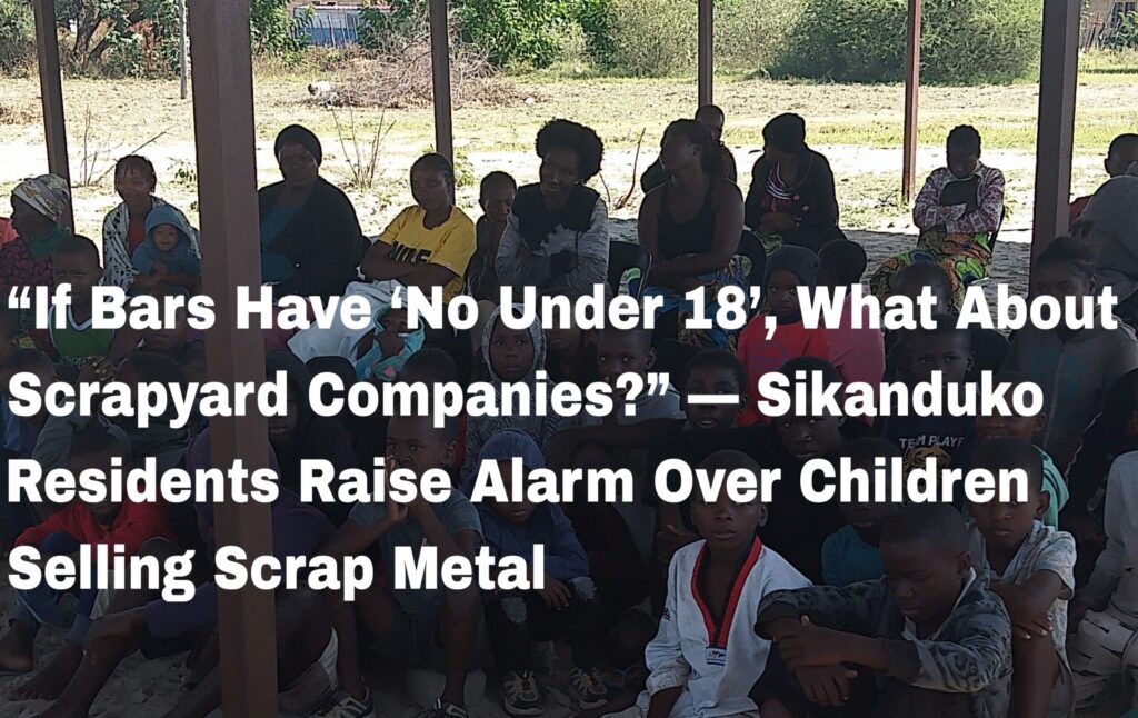 “If Bars Have ‘No Under 18’, What About Scrapyard Companies?” — Sikanduko Residents Raise Alarm Over Children Selling Scrap Metal