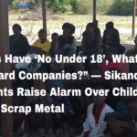 “If Bars Have ‘No Under 18’, What About Scrapyard Companies?” — Sikanduko Residents Raise Alarm Over Children Selling Scrap Metal