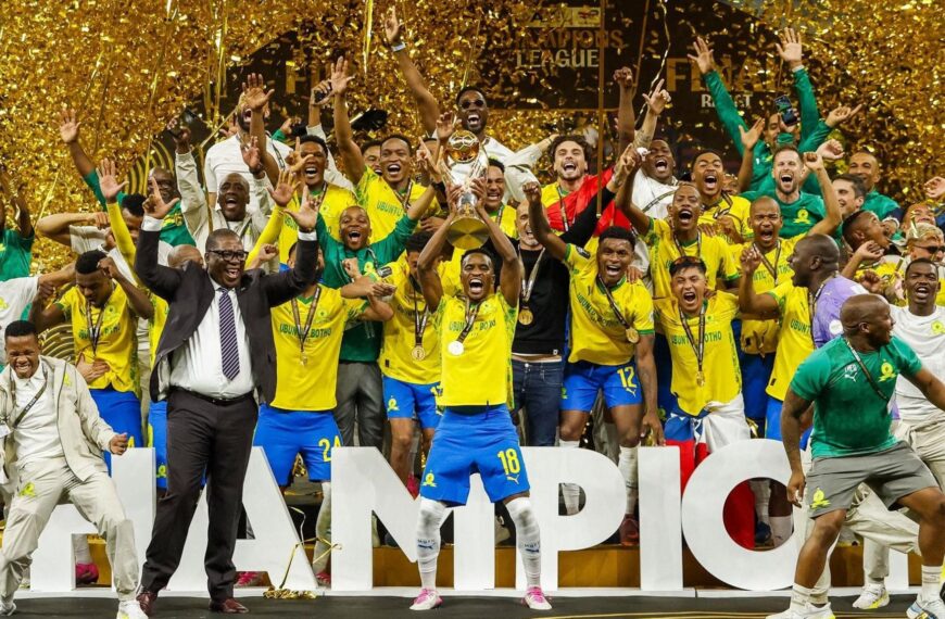 Sundowns Set to Share Full R6 Million Champions League Prize Among Players and Staff