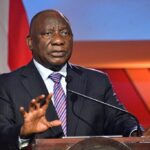 South African President Cyril Ramaphosa