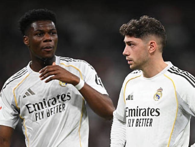 Federico Valverde and Aurélien Tchouaméni