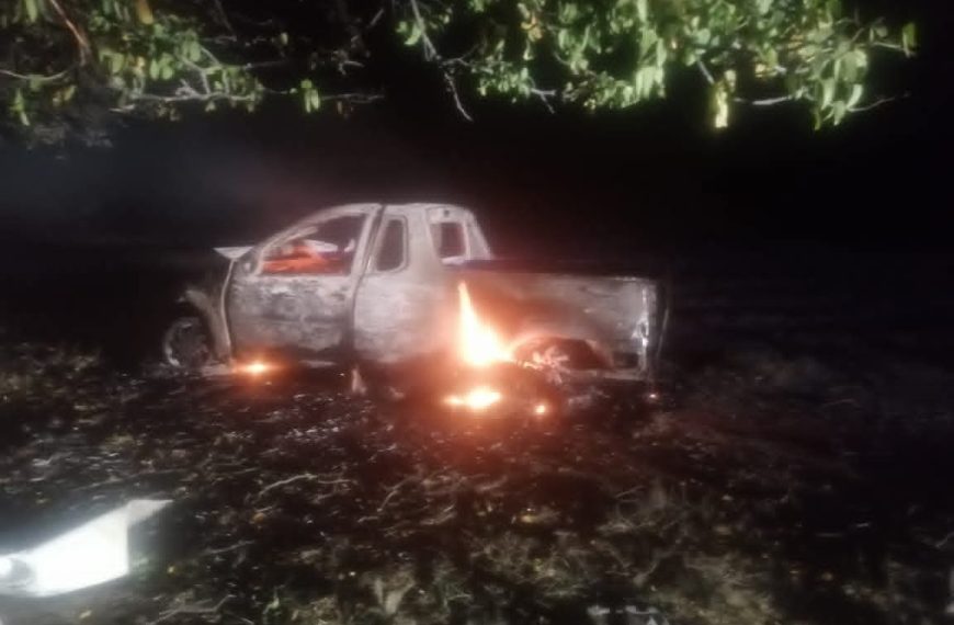 Driver Burned Beyond Recognition in Fiery Crash Near Tsandi