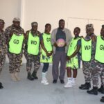 Joel Nambahu Donates Sports Equipment to Army Battle School