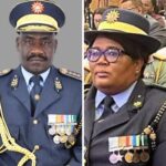 Lieutenant General Joseph Shikongo (left) and Major General Anne-Marie Nainda (right)