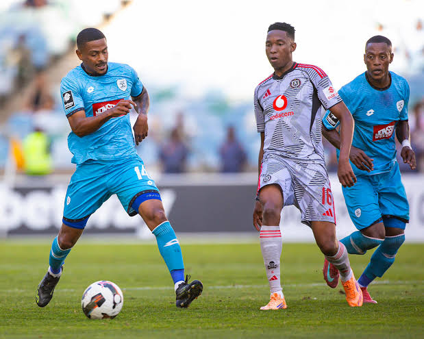 Joslin Kamatuka against Orlando Pirate | Picture Contributed