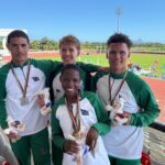 Team Namibia Shines at SACA U18 and U20 Championships in Mauritius as Maria Kanyanga Secures Double Gold