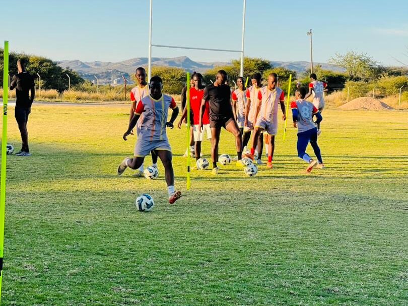Mbambero Links Up with Peter Shalulile and Petrus Shitembi During UNAM FC Trial in Windhoek 2 1001055054 edited