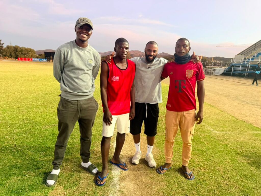 Mbambero Links Up with Peter Shalulile and Petrus Shitembi During UNAM FC Trial in Windhoek 1 1001055080