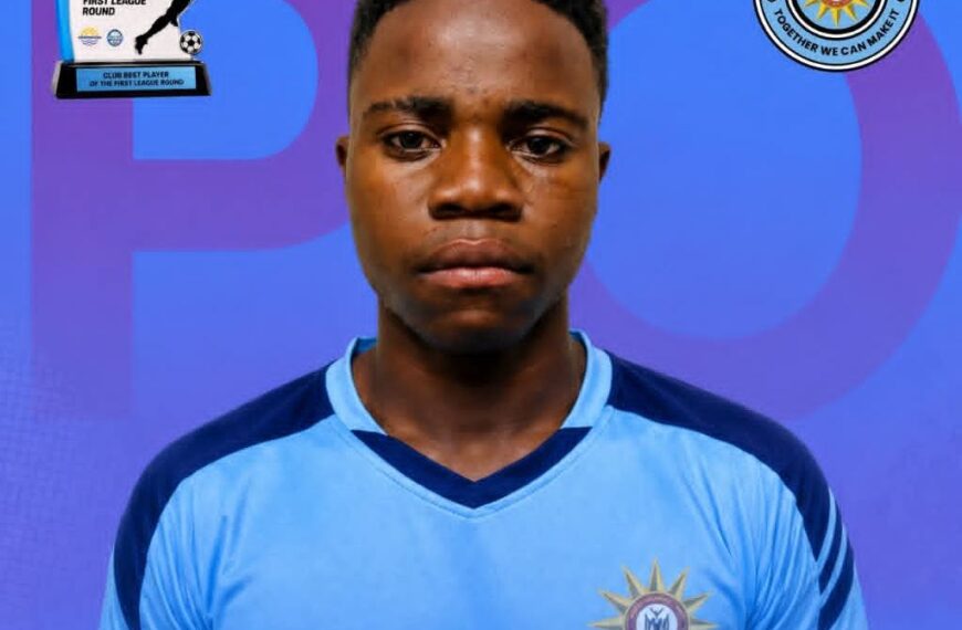 Jesaya Named Walvis Bay Nampol FC Top Performer