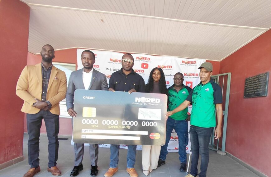 NORED Invests in Youth Football: N$10,000 Sponsorship for Kunene Region U/20 Team