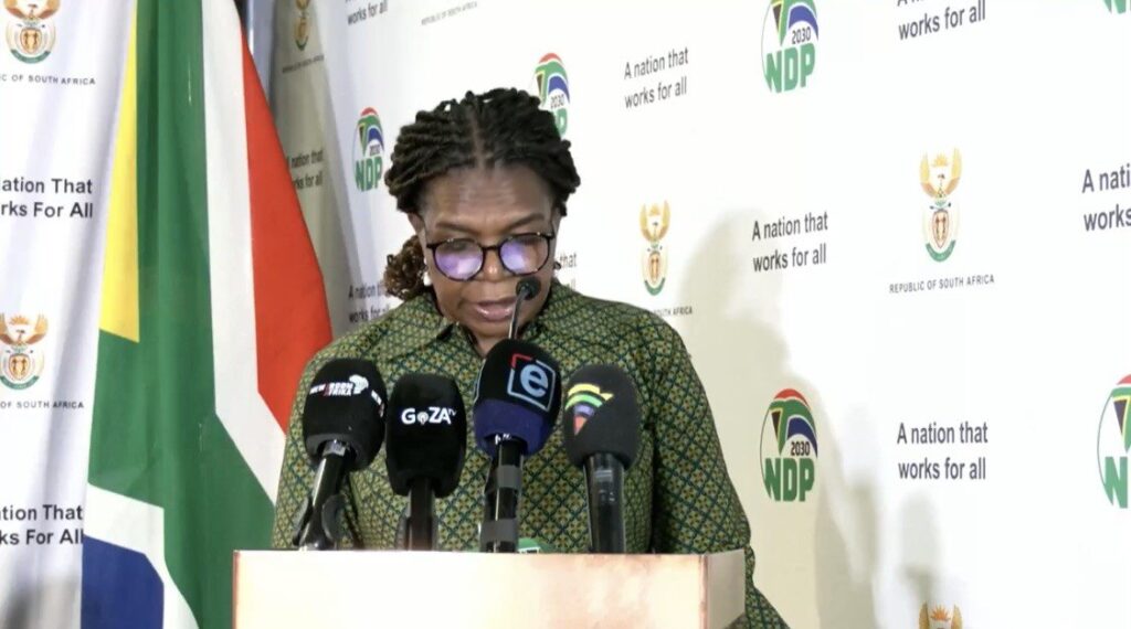 Honorable Minister Dina pule 
