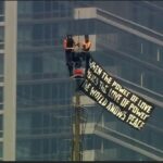 Couple arrested after staging dramatic ‘engagement’ stunt on top of the Empire State Building