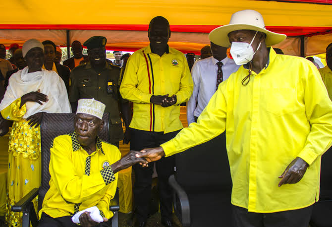 Uganda mourns veteran politician Moses Ali 2 President Yoweri Museveniand Ali Moses