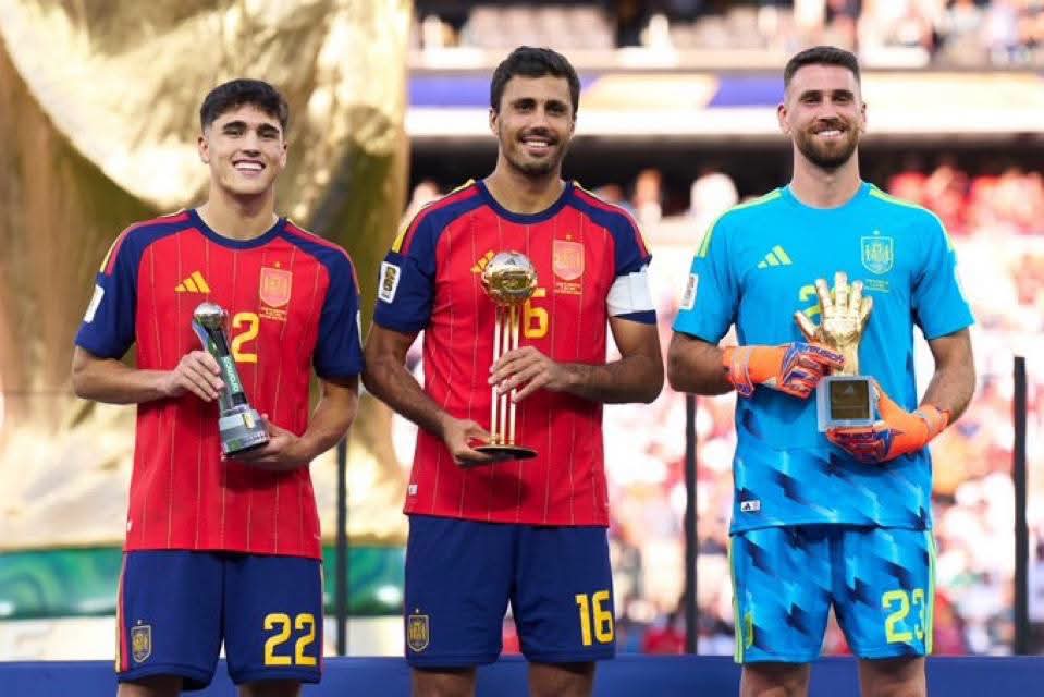 Rodri, Simón and Cubarsí scoop top World Cup awards 1 1001201659