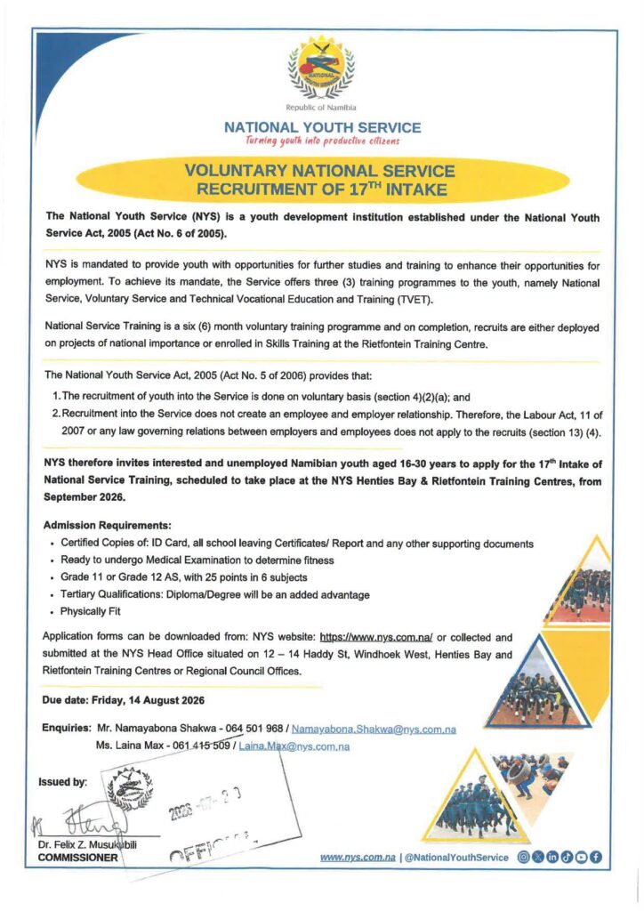 NYS Opens Applications for 17th National Service Intake 2 1001301914