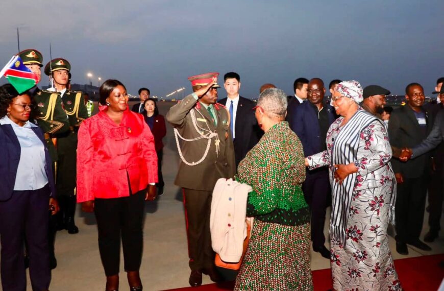 The Updated World 1 Her Excellency Dr. Netumbo Nandi-Ndaitwah, Visit to the People’s Republic of China.