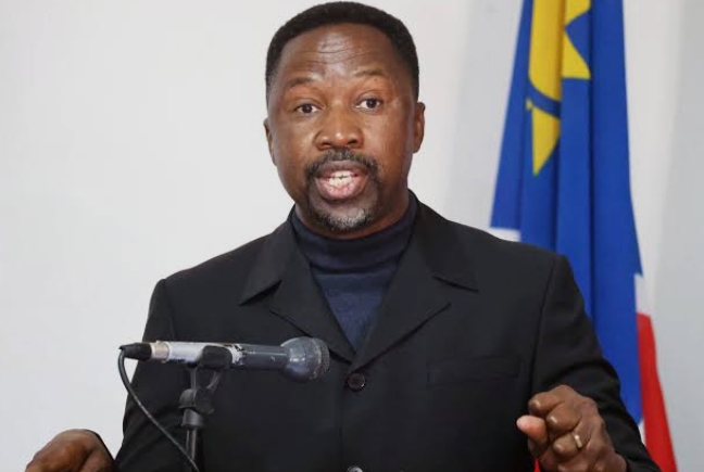 Chairperson of the National Council Hon Lucas Muha 