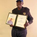 NUST Eenhana Campus recognises security officer as Quarter 2 Brand Ambassador