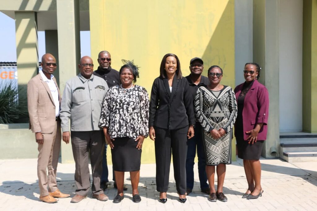 Deputy Minister Masake Engages Ohangwena Governor on Youth and Agriculture 1 Photo:Contributed