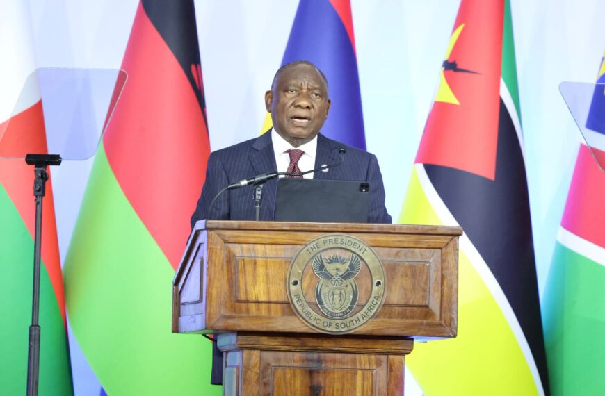 Ramaphosa Calls for Stronger SADC Regional Integration Through Practical Action