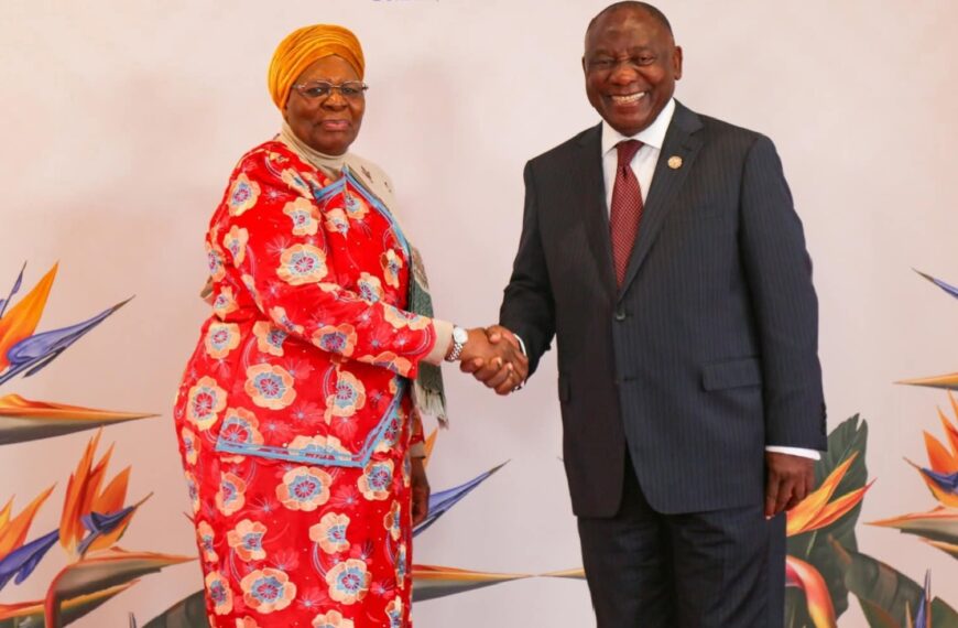 President Nandi-Ndaitwah Arrives in Durban for 46th SADC SummitDURBAN, SOUTH AFRICA